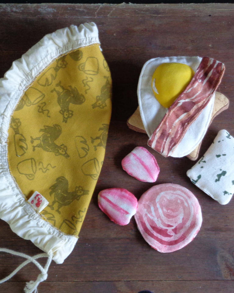 normadot breakfast soft toy bag play Little
