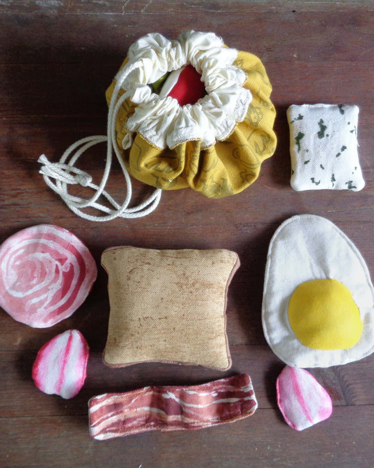 normadot breakfast soft toy bag play Little