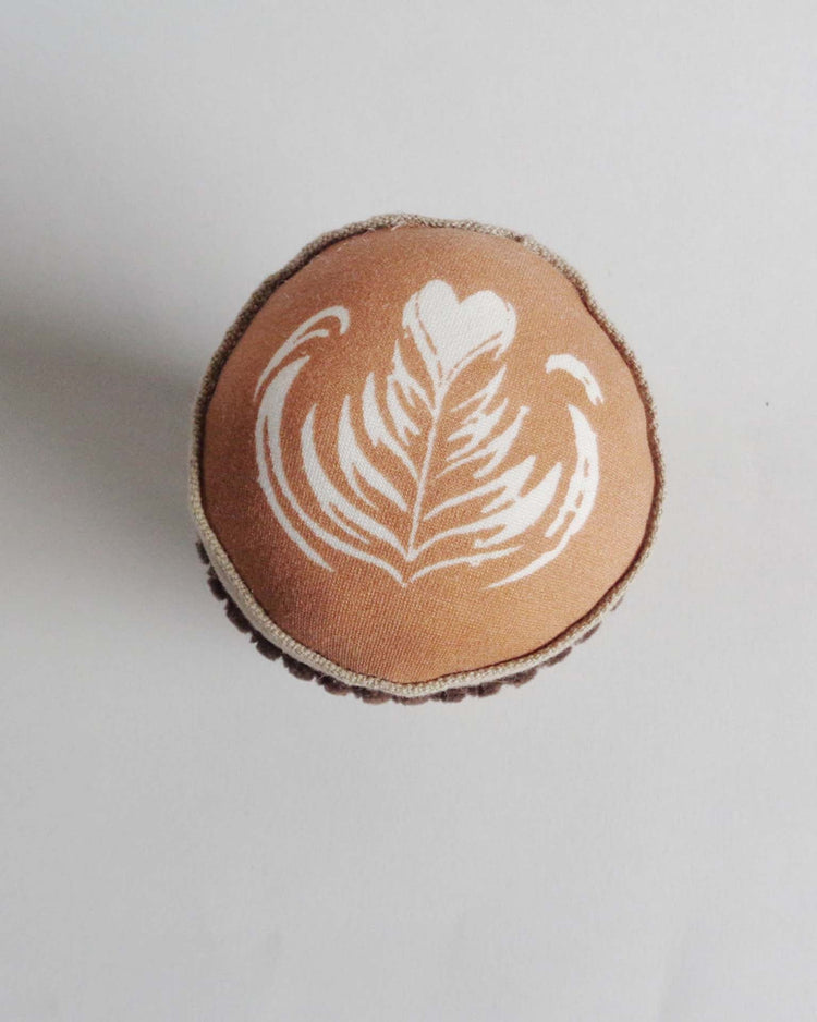 Little normadot play cappuccino cup soft toy