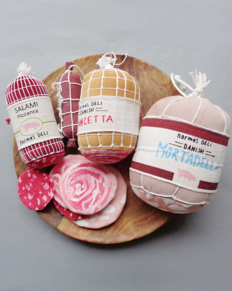 normadot chef's selection mixed charcuterie soft toy set play Little