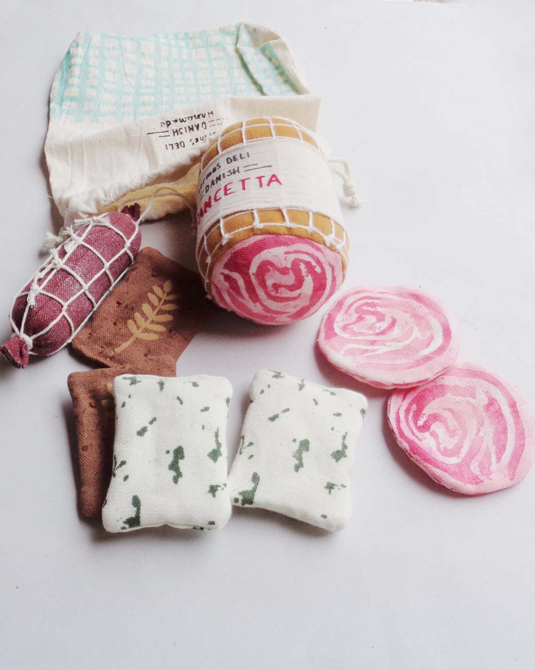Little normadot play rolled pancetta soft toy
