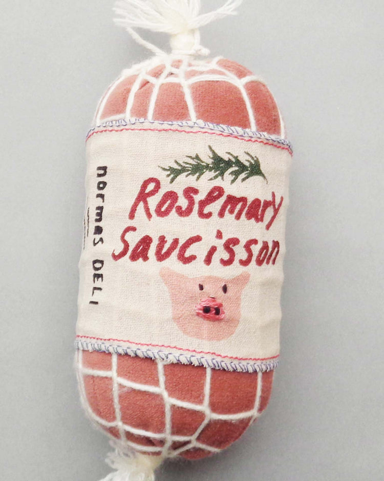 Little normadot play rosemary saucisson soft toy