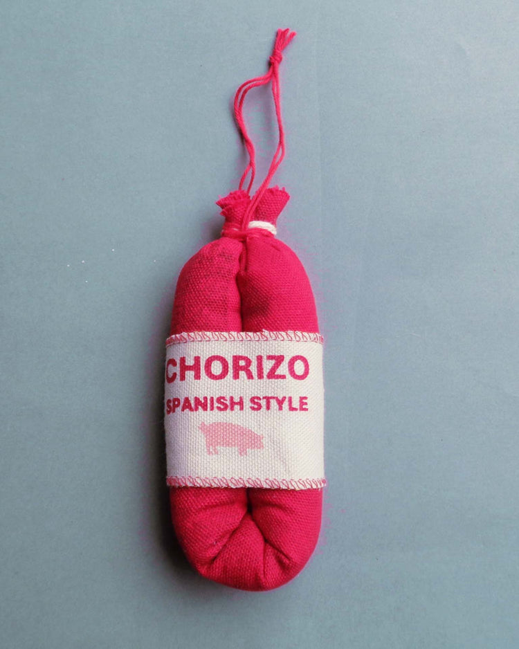 Little normadot play spanish style chorizo soft toy