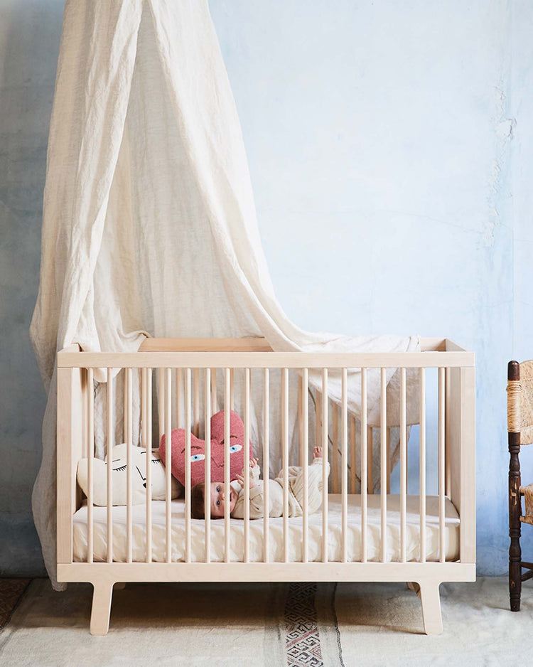 Little oeuf room dual firm crib mattress