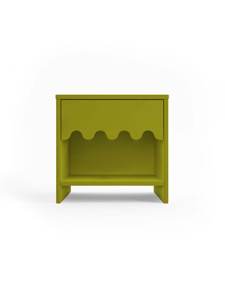 Little oeuf home moss night stand in peapod