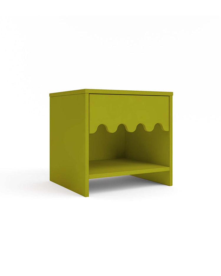 Little oeuf home moss night stand in peapod