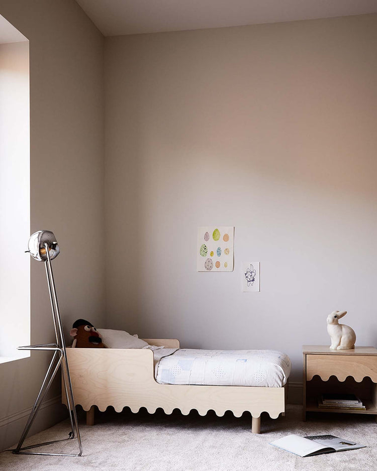 Little oeuf home moss toddler bed in birch