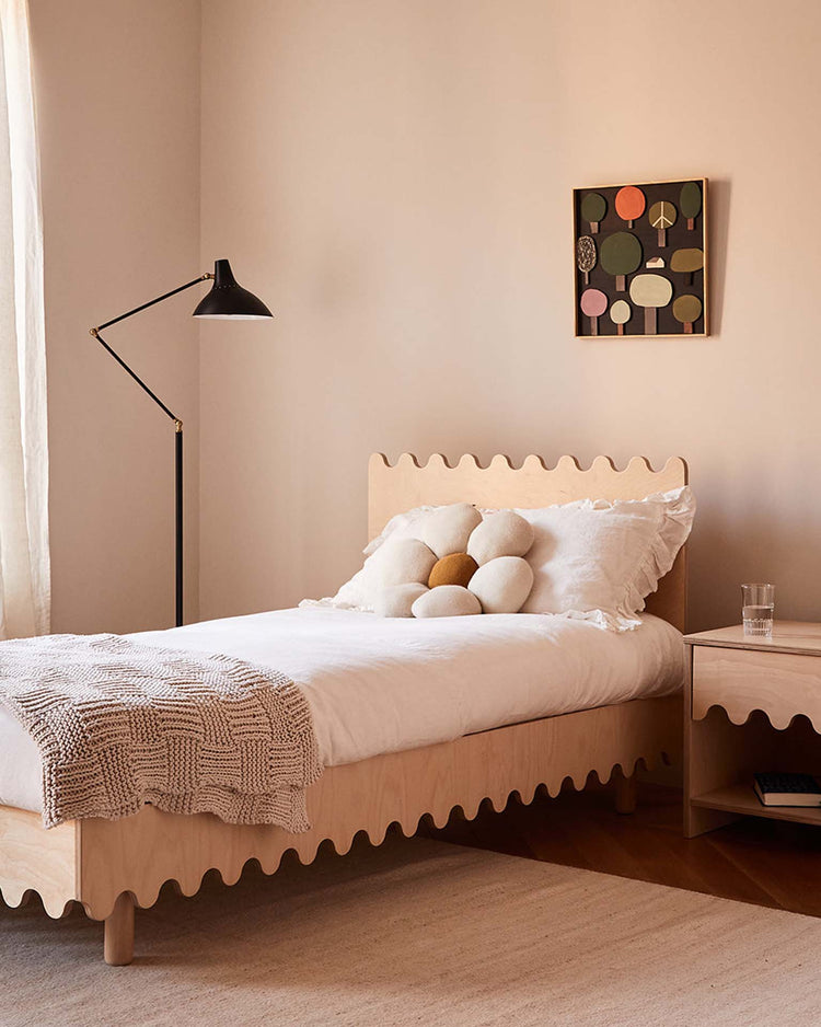 oeuf moss twin bed in birch room Little