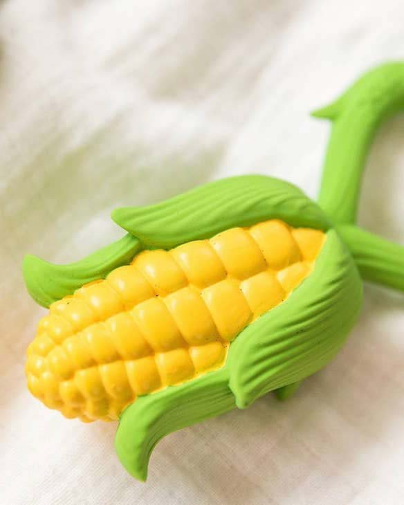 oli + carol corn rattle toy baby accessories Little