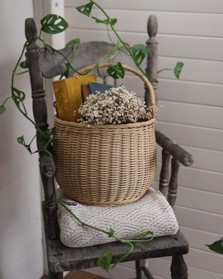 Little olli ella play gathering basket in natural