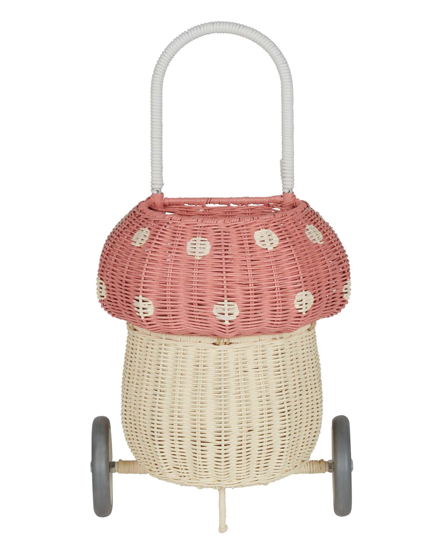 OLLI ELLA Rattan Mushroom Luggy - Musk OLLI ELLA Rattan Mushroom Luggy - Musk