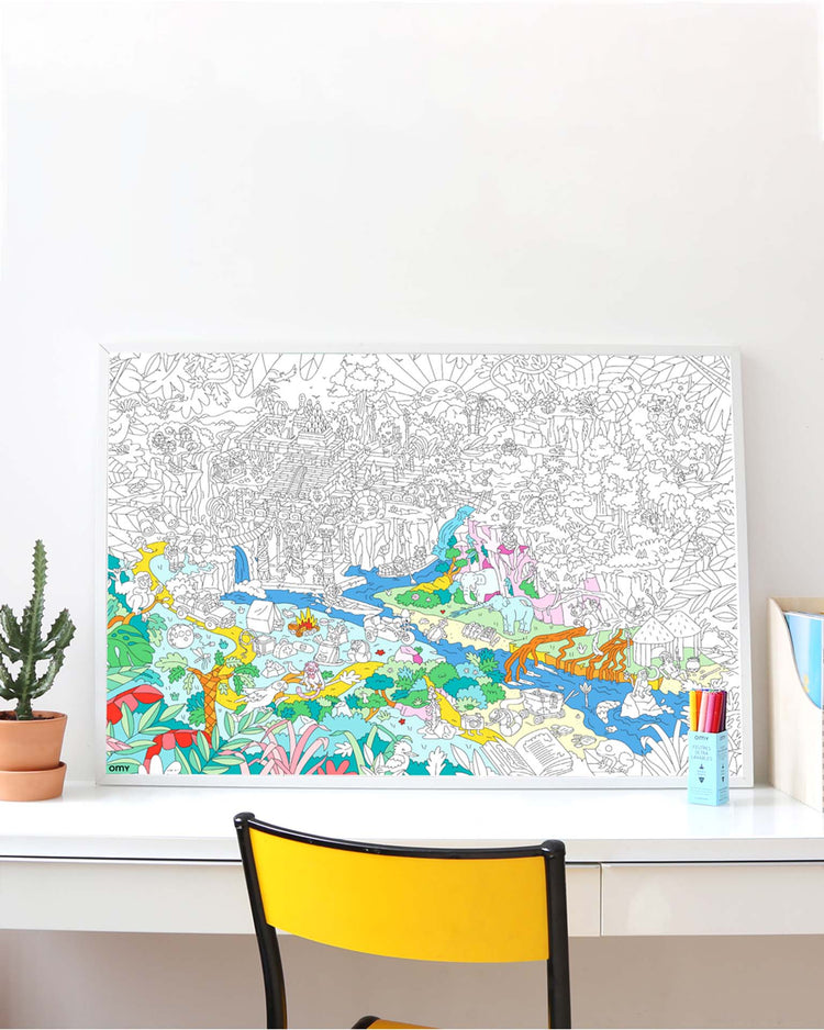omy jungle giant poster play Little