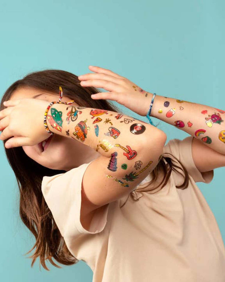 Little omy play kawaii tattoos