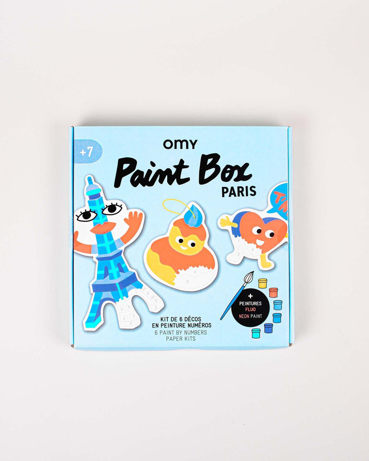 omy paris paint box play Little