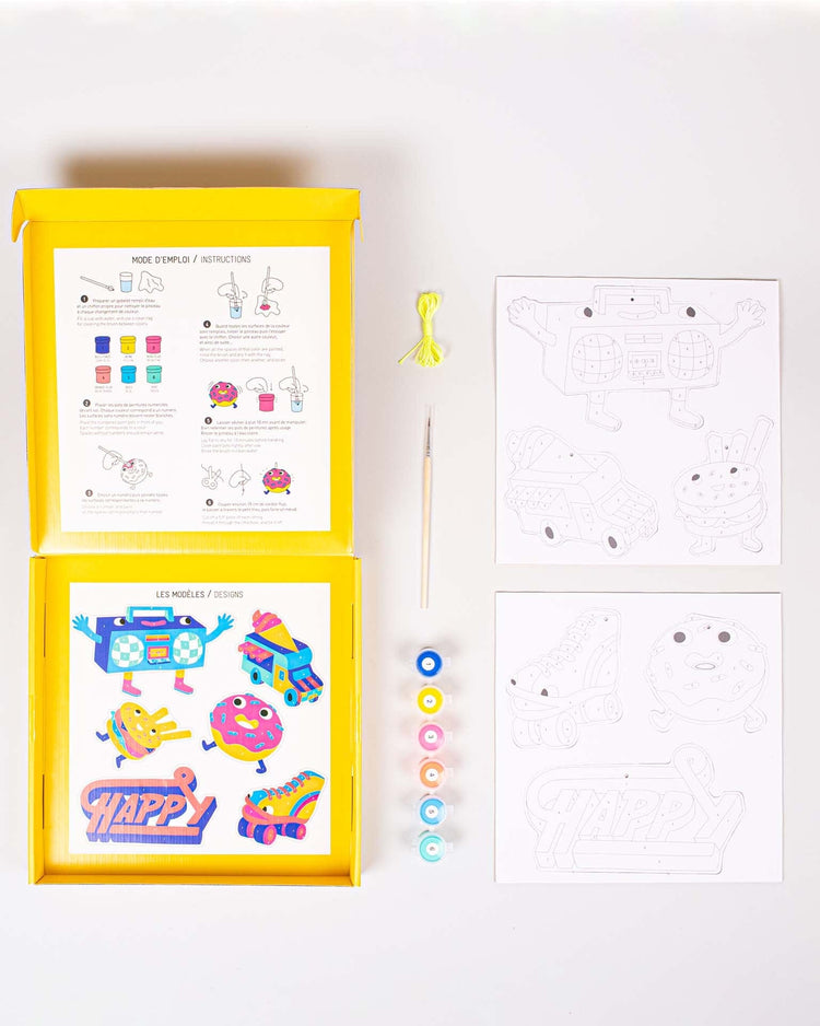 omy pop paint box play Little