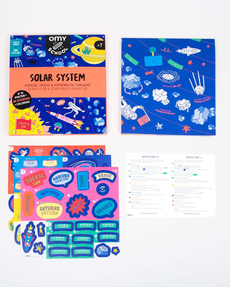 omy solar system poster play Little