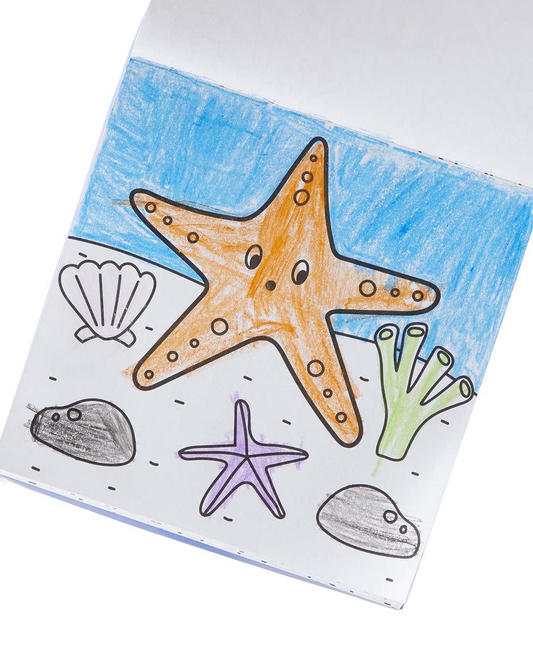 ooly carry along coloring book - sea life play Little