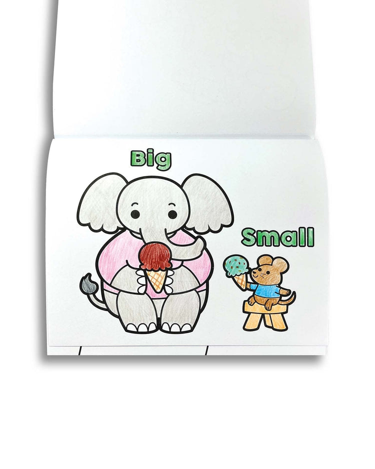 ooly color - in’ book - my first opposites play Little