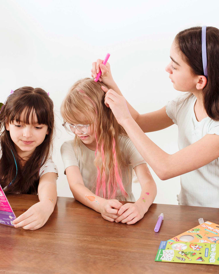 Little ooly play hair doodlers hair crayons set of 6