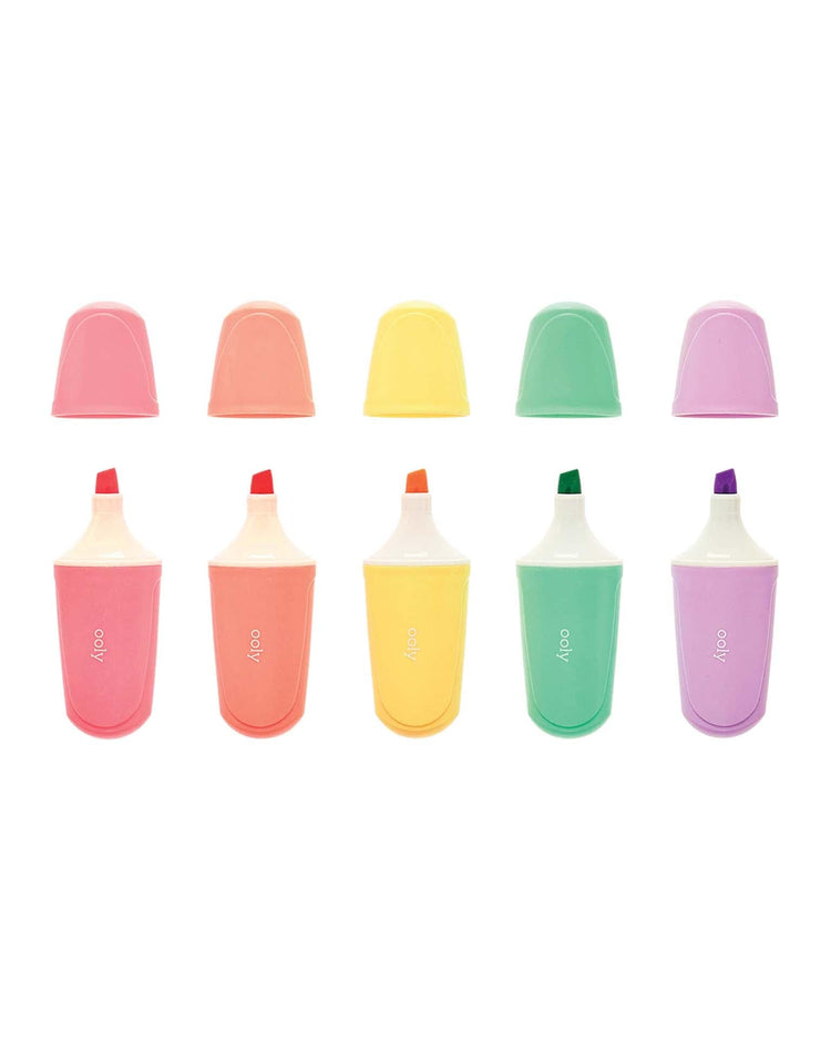 Little ooly play le bonbon patisserie scented pastel highlighters