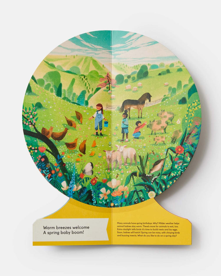 Little phaidon play our seasons: the world in winter, spring, summer, and autumn