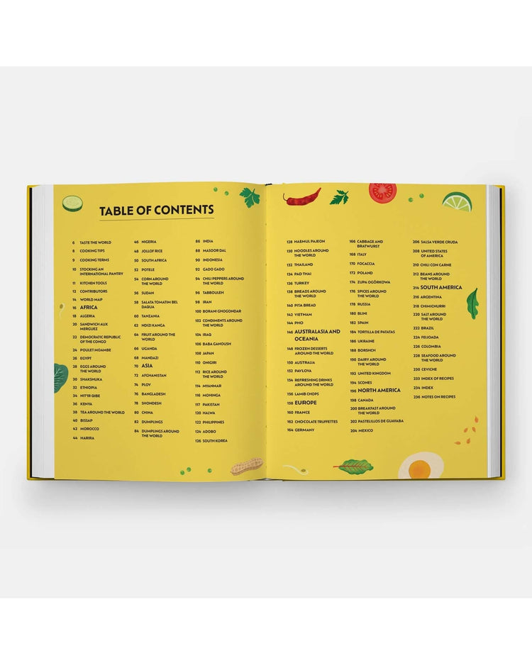 Little phaidon play world of flavor: a celebration of food and recipes from around the globe