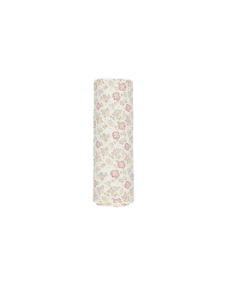 Little quincy mae baby bamboo swaddle in bloom