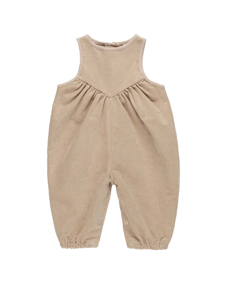 Little quincy mae baby maisie overall in latte
