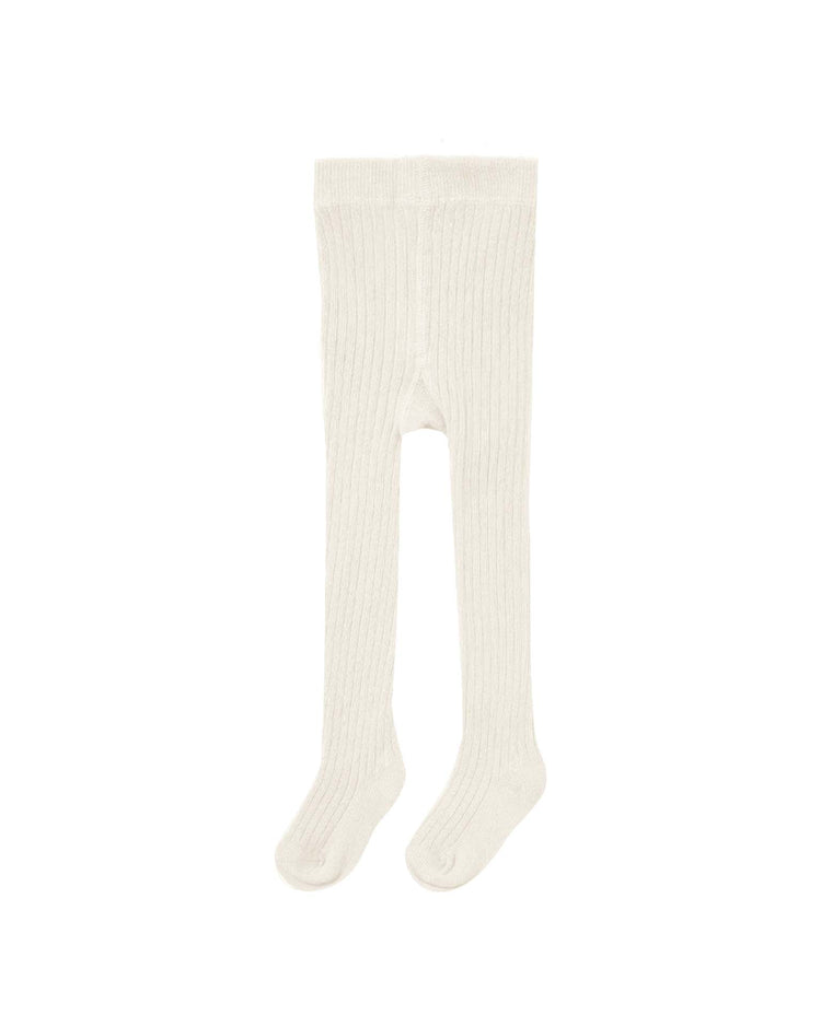 Little quincy mae baby tights in natural