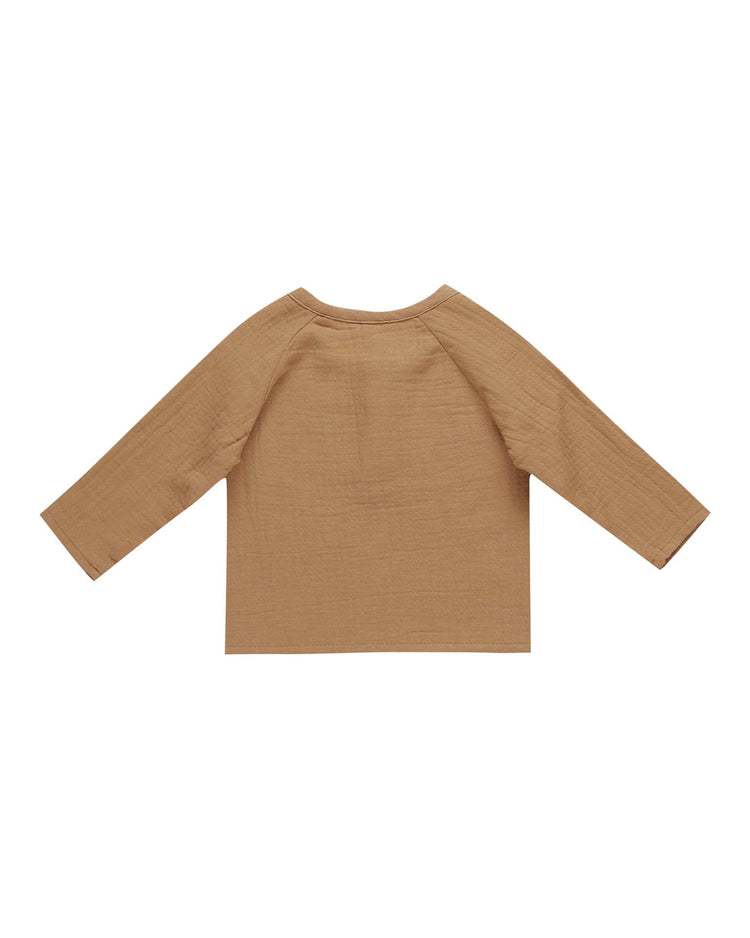 Little quincy mae baby zion shirt in golden
