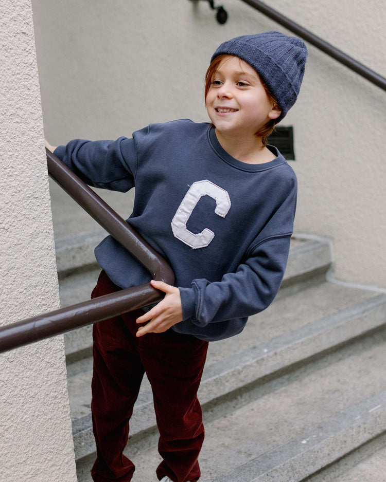 Little rylee + cru accessories beanie in navy