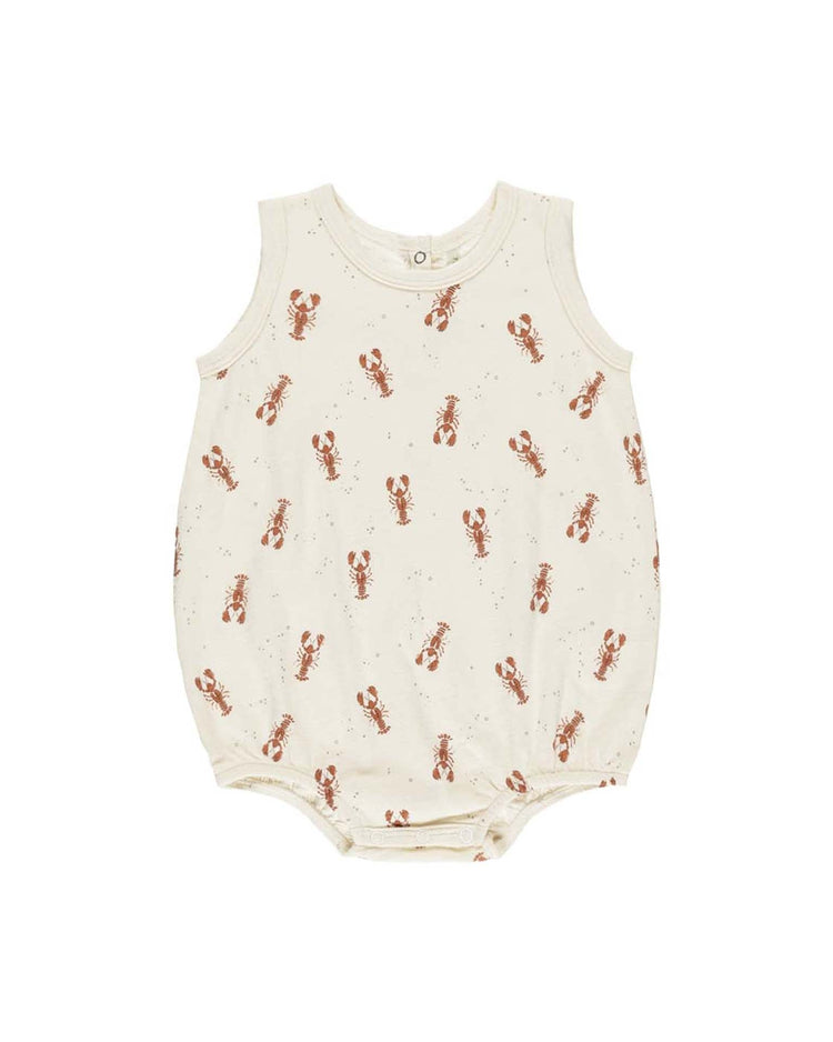Little rylee + cru baby bubble onesie in lobsters
