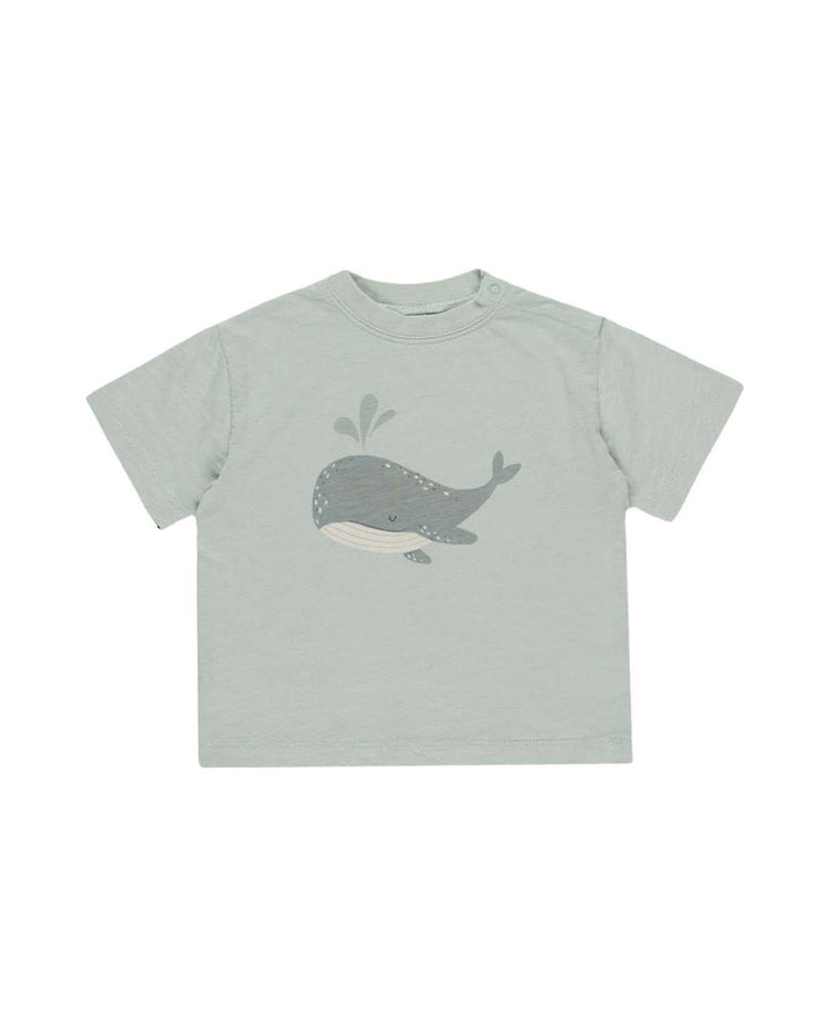 Little rylee + cru baby relaxed tee in whale