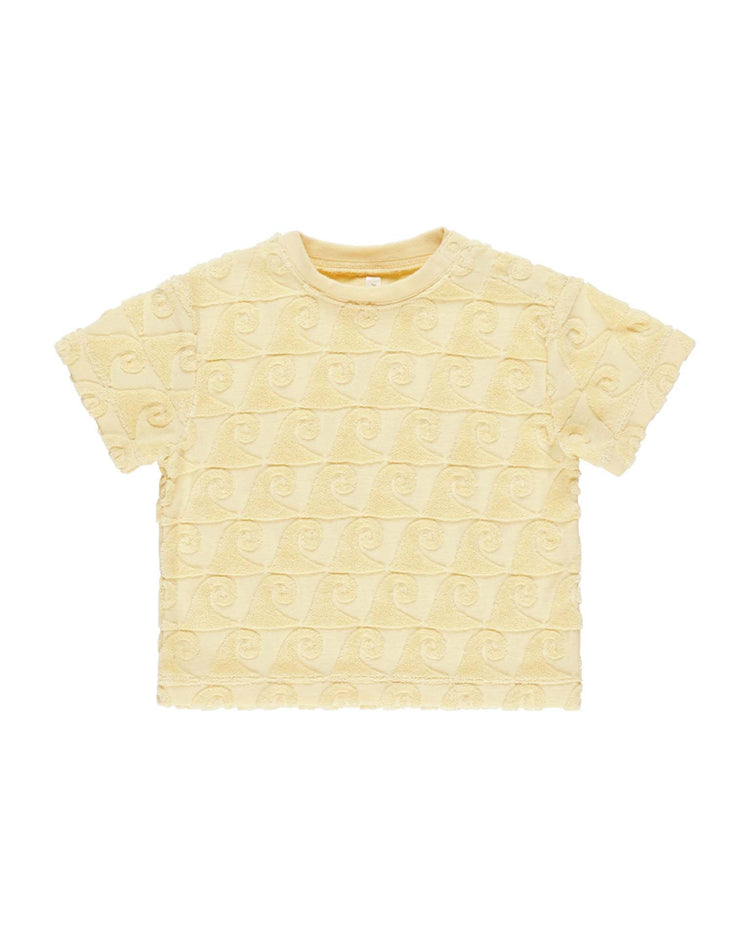Little rylee + cru kids relaxed terry tee in waves