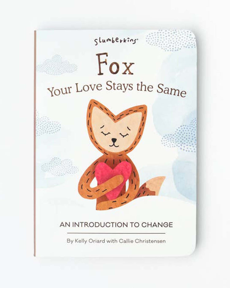 Little slumberkins play fox's navigating change plush set - kin + 2 books