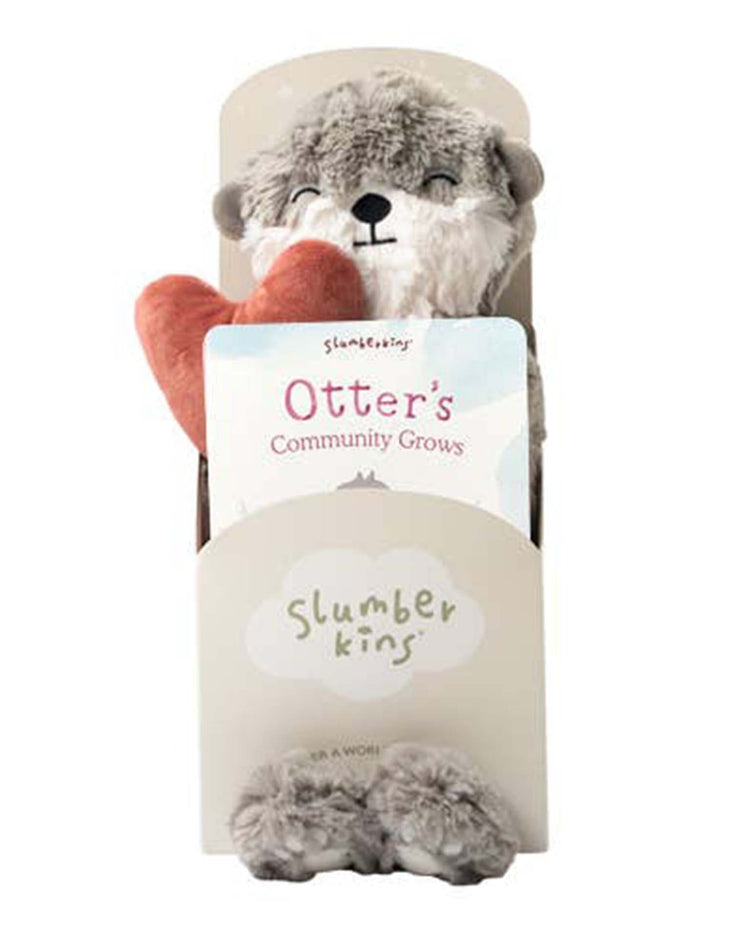 Little slumberkins play otter kin + lesson book - family bonding