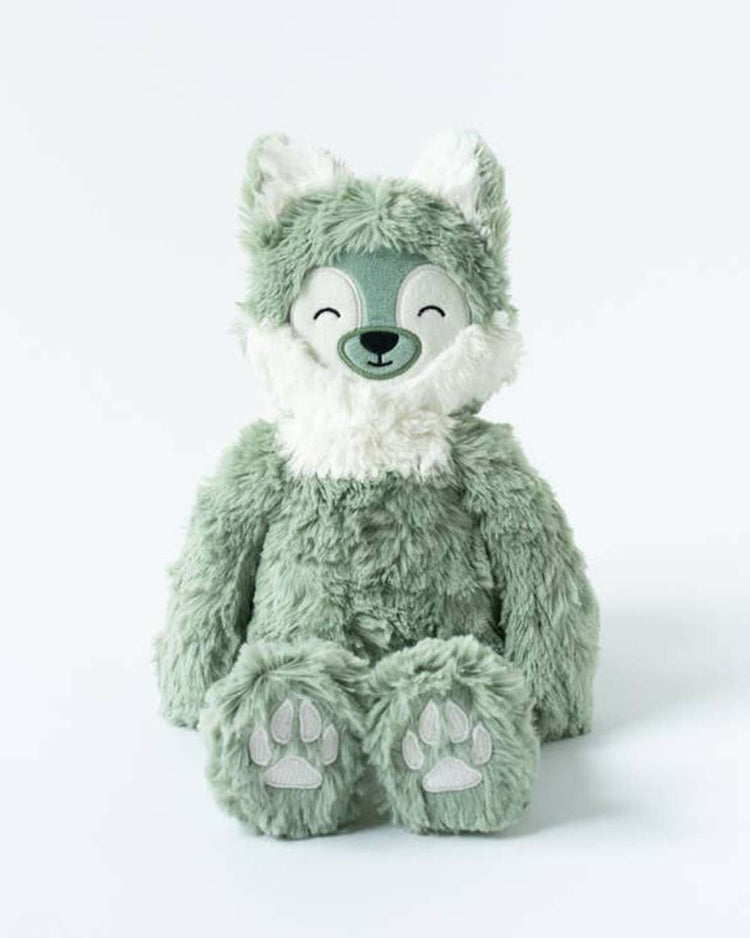 Little slumberkins play wolf kin + bigfoot shares his gift book