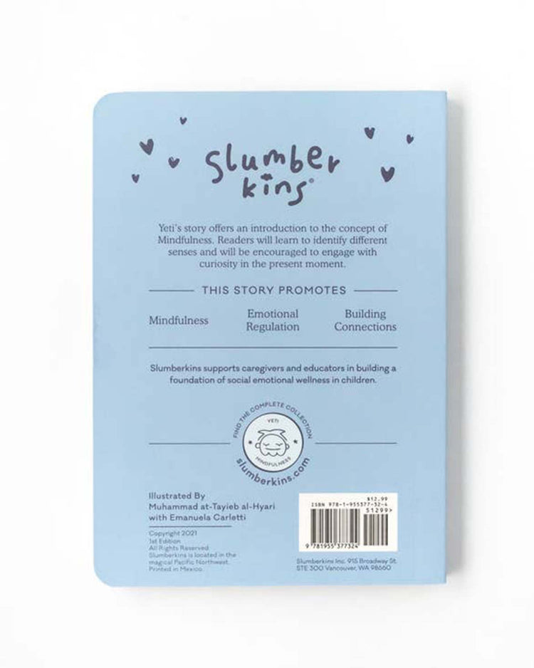 Little slumberkins play yeti greets the world book