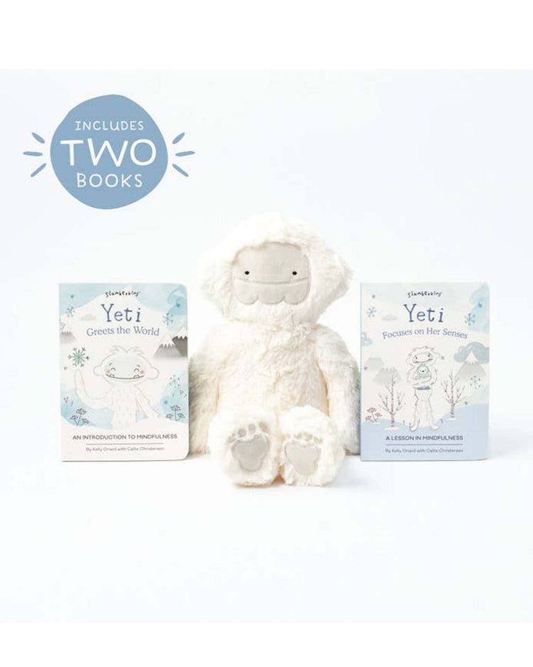 Little slumberkins play yeti's mindfulness set - kin + 2 books