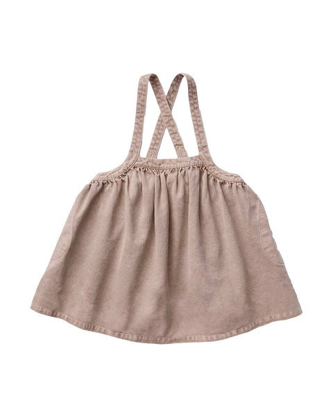 soor ploom eloise pinafore in pedra at Little