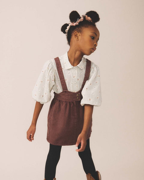 soor ploom louisa blouse in pasture print, oasis kids at Little
