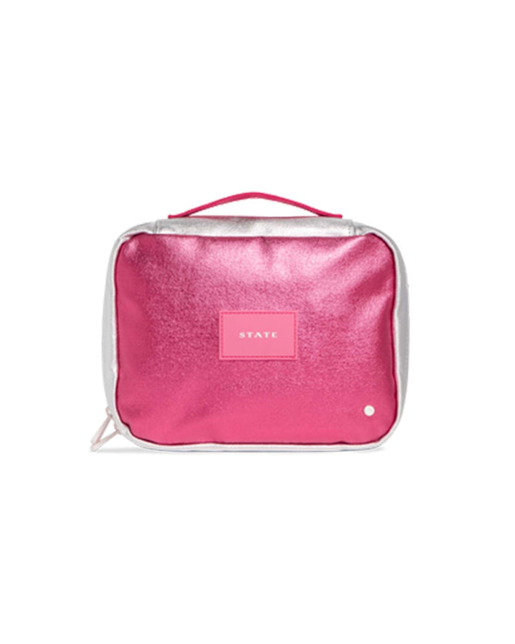 Little state bags accessories bensen toiletry kit in hot pink + purple