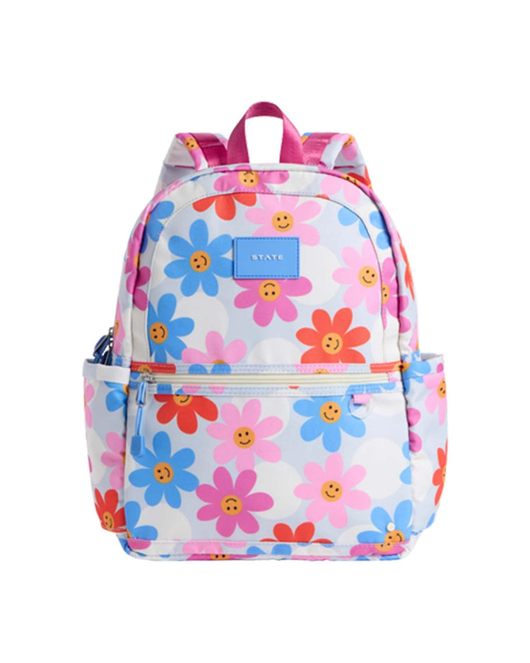 Little state bags accessories kane kids double pocket backpack in daisies