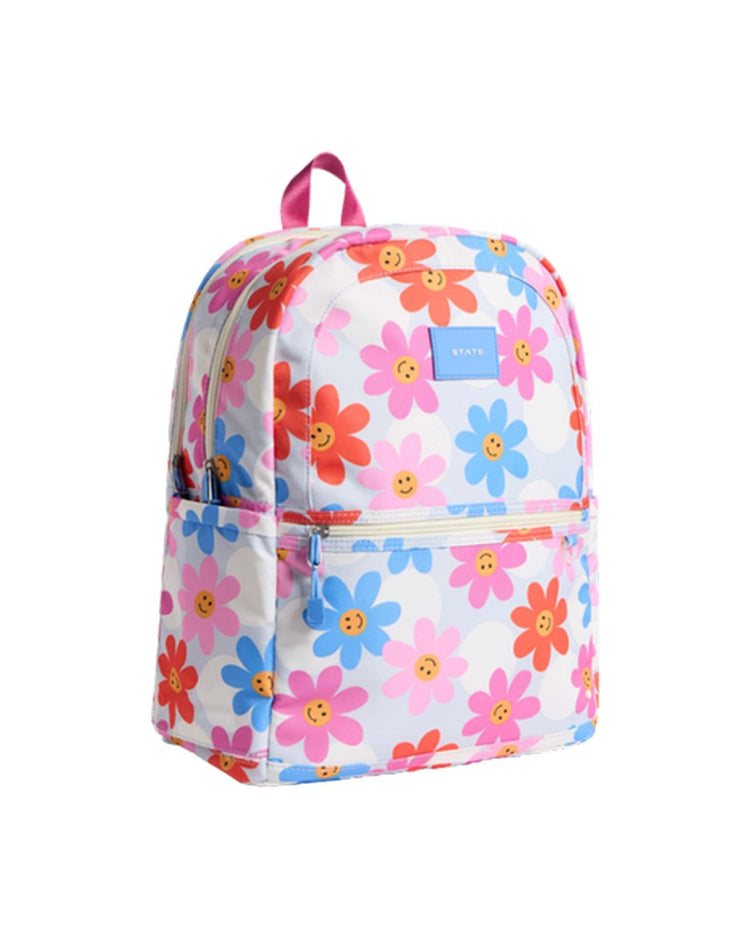 Little state bags accessories kane kids double pocket backpack in daisies