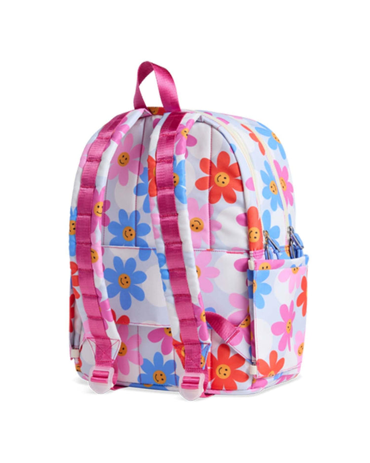 Little state bags accessories kane kids double pocket backpack in daisies