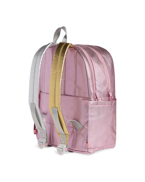 【EMIS】 DOUBLE POCKET BACKPACK : PINK DOUBLE POCKET BACKPACK-PINK - EMIS