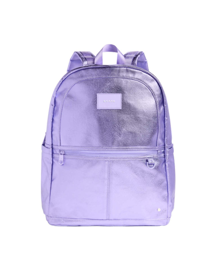 Little state bags accessories kane kids large double pocket backpack in lilac