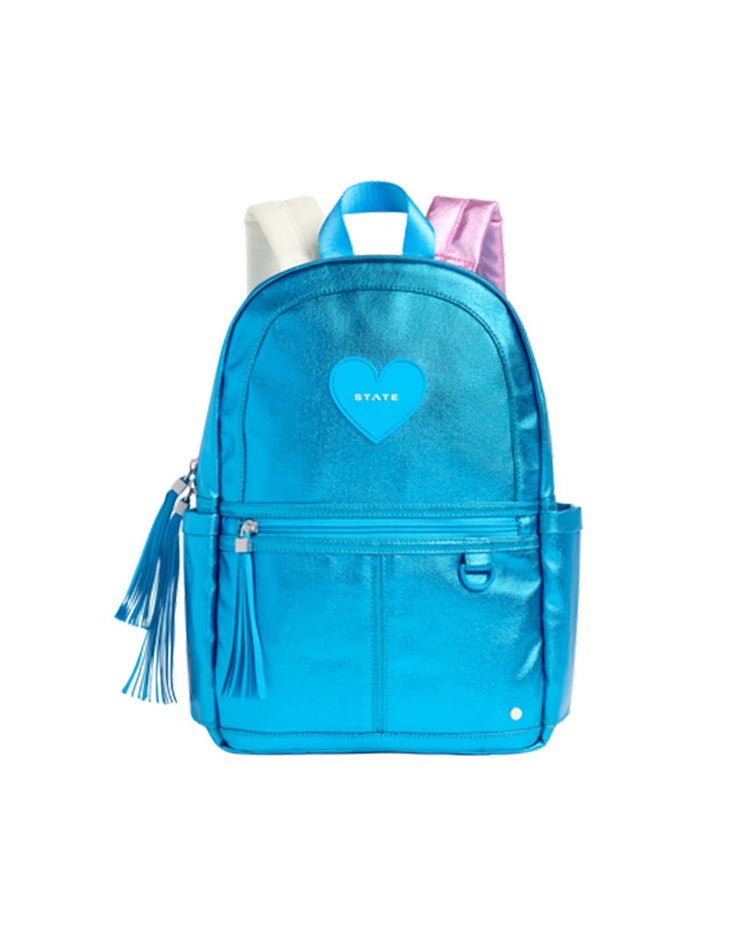 Little state bags accessories kane kids mini backpack in blue