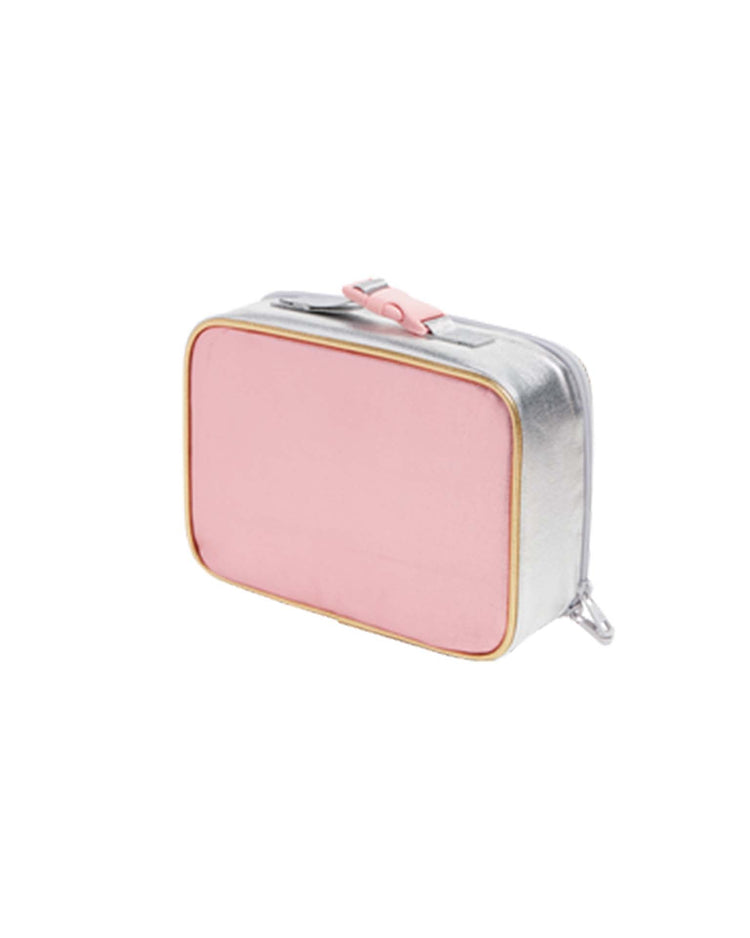 Little state bags accessories rodgers lunch box in pink + silver