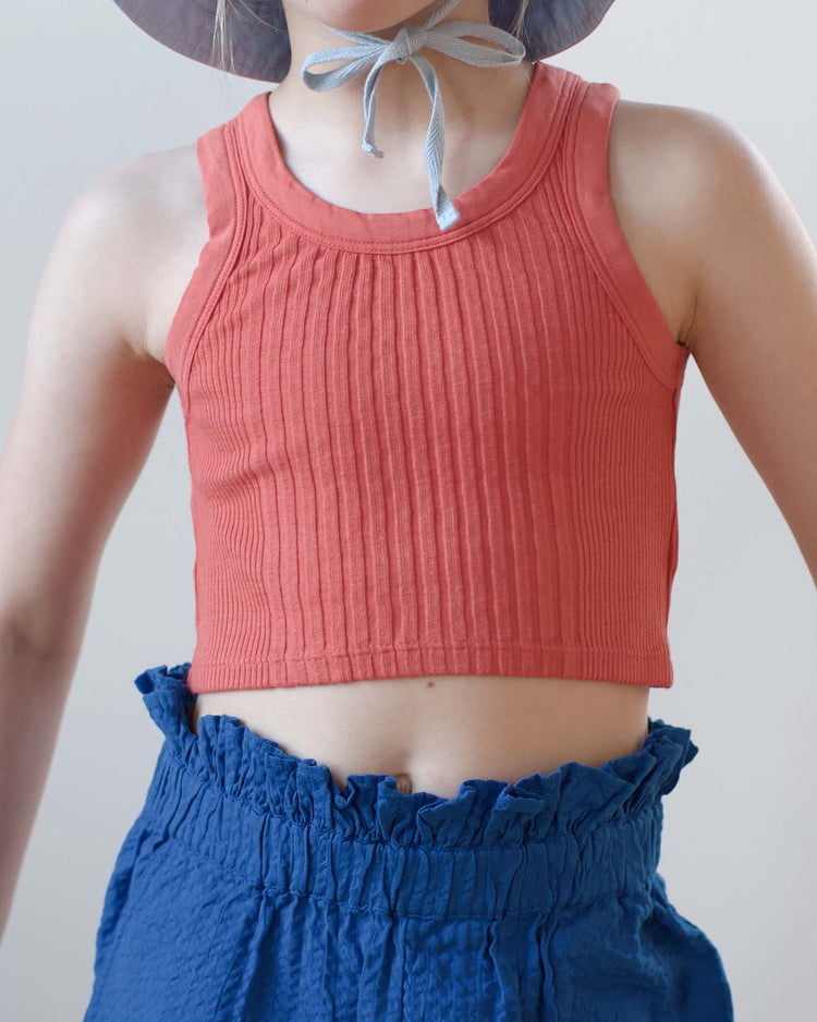 sunchild cruz cropped tank in piment kids Little
